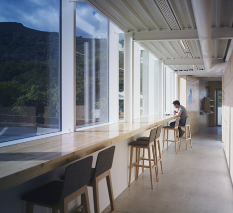 Mining and metallurgy heritage centre and cafe in Banca by V2S architectes
