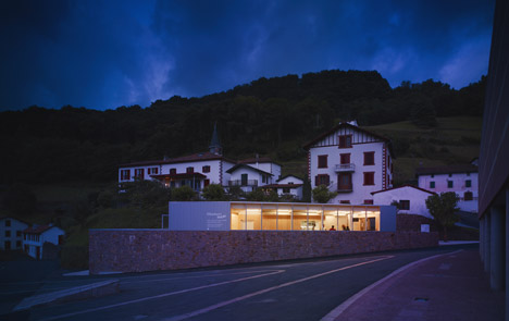 Mining and metallurgy heritage centre and cafe in Banca by V2S architectes