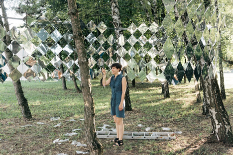 Mirage pavilion by Studio Nomad