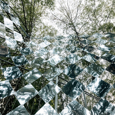 Mirage pavilion by Studio Nomad