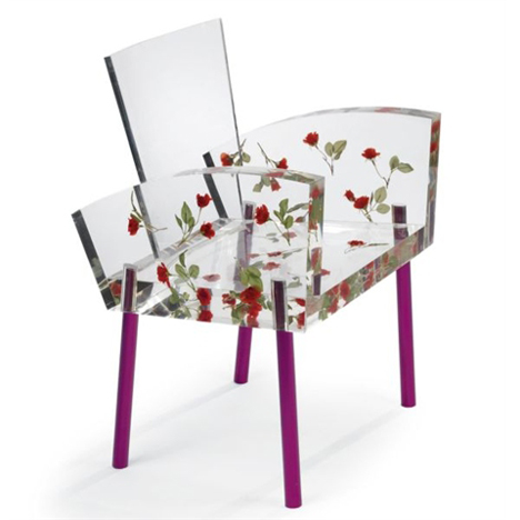 Miss Blanche Chair by Shiro Kuramata