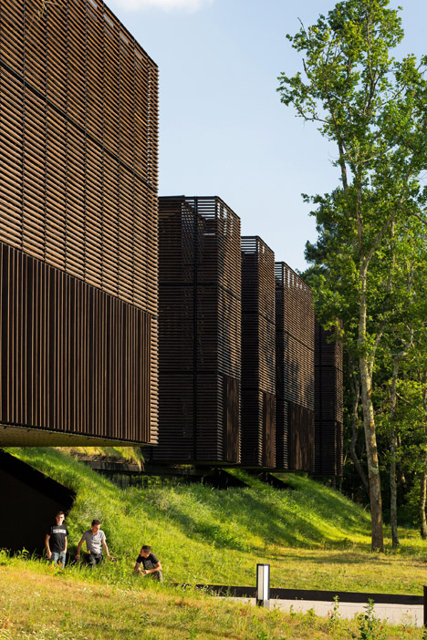 Mont-de-Marsan high school by Hessamfar & Vérons