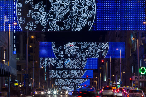 Moon Madrid Christmas Lights by Brut Deluxe