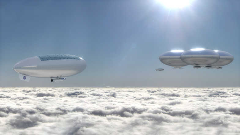NASA wants to explore Venus with inflatable air-born “habitats”
