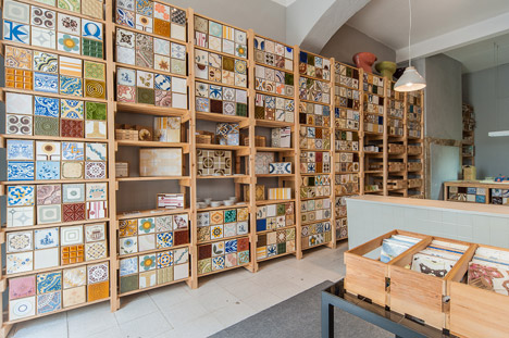 New store in Lisbon continues a family business by Cortiço & Netos