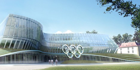 3XN reveals “dynamic, undulating” design for Swiss Olympic headquarters