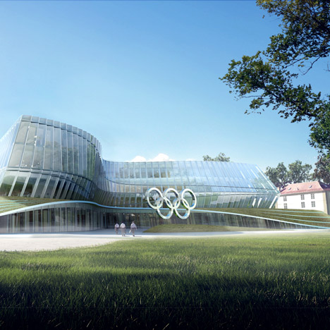 3XN reveals “dynamic, undulating” design for Swiss Olympic headquarters