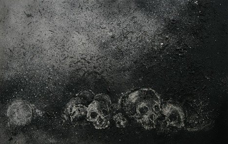 Zhang Huan, Skull No. 29, 2007. Courtesy of White Cube