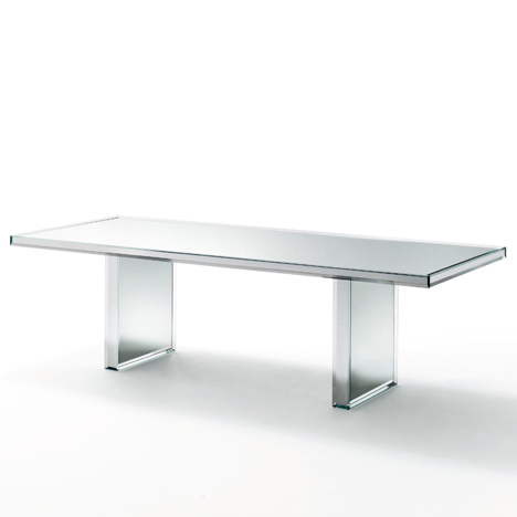 Prism Mirror Table by Tokujin Yoshioka