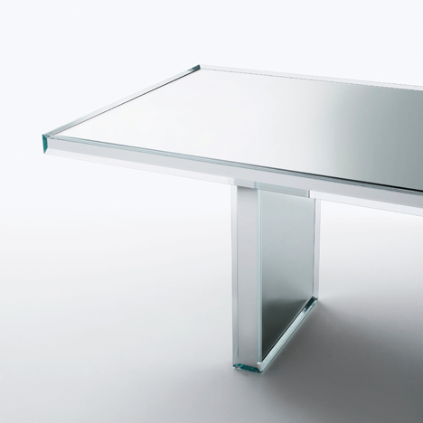 Prism Mirror Table by Tokujin Yoshioka