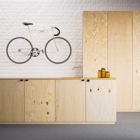 Pincher Bike Hanger by Karl Mikael Ling