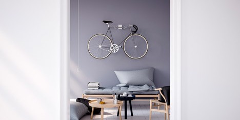 Pincher Bike Hanger by Karl Mikael Ling