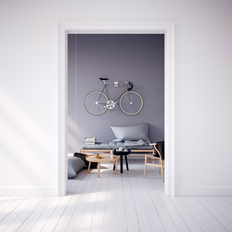 Pincher Bike Hanger by Karl Mikael Ling