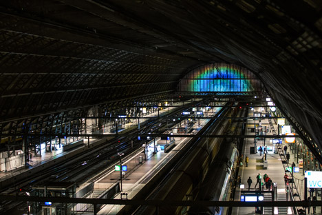 Rainbow Station by Daan Roosegaarde