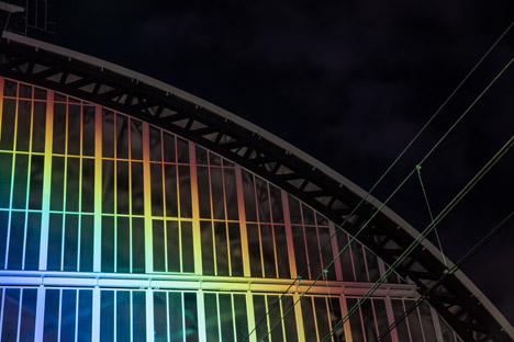 Rainbow Station by Daan Roosegaarde