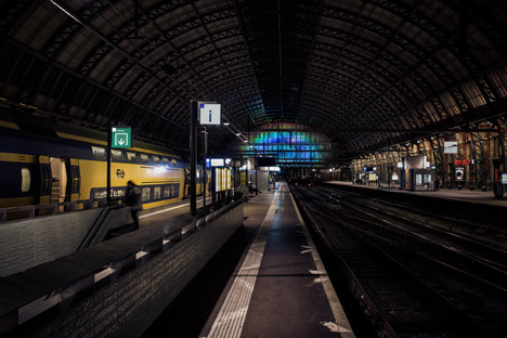 Rainbow Station by Daan Roosegaarde