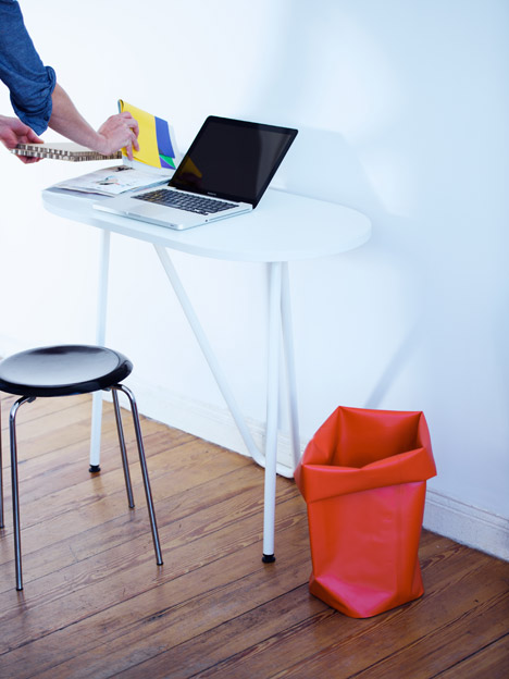 Roll-Up bin by Michel Charlot and L&Z