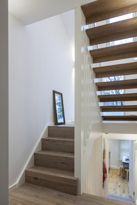 Roof extension to east london flat by Poulsom Middlehurst