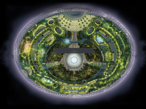 Changi Airport in Singapore by Safdie Architects
