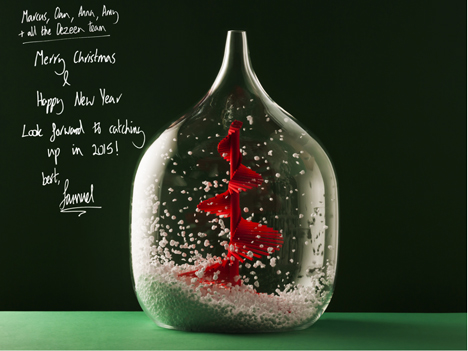 Designer Christmas cards 2014