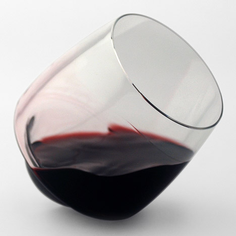 Saturn Wine Glasses by Superduperstudio