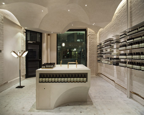 Oslo Aesop store by Snøhetta
