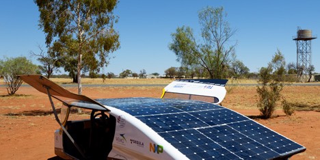 Stella, a solar-powered car by Solar Team Eindhoven