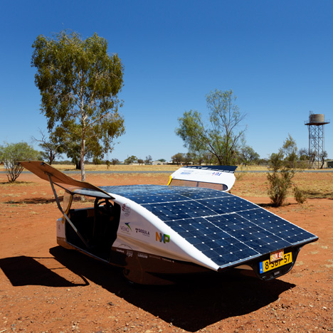 Stella, a solar-powered car by Solar Team Eindhoven