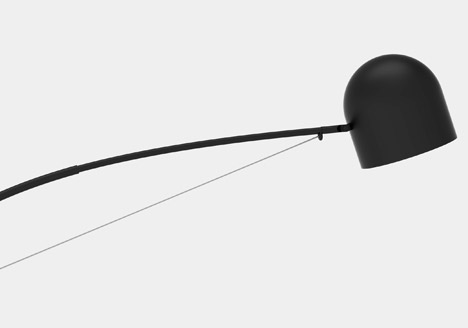 Tension lamp by Nick Ross