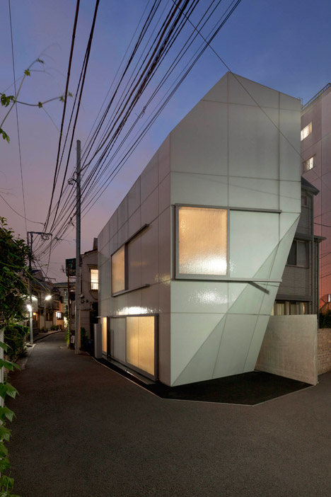 The A' House in Tokyo by Wiel Arets