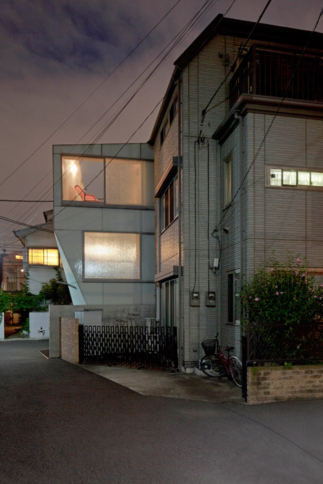 The A' House in Tokyo by Wiel Arets