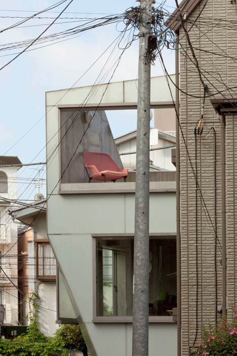 The A' House in Tokyo by Wiel Arets