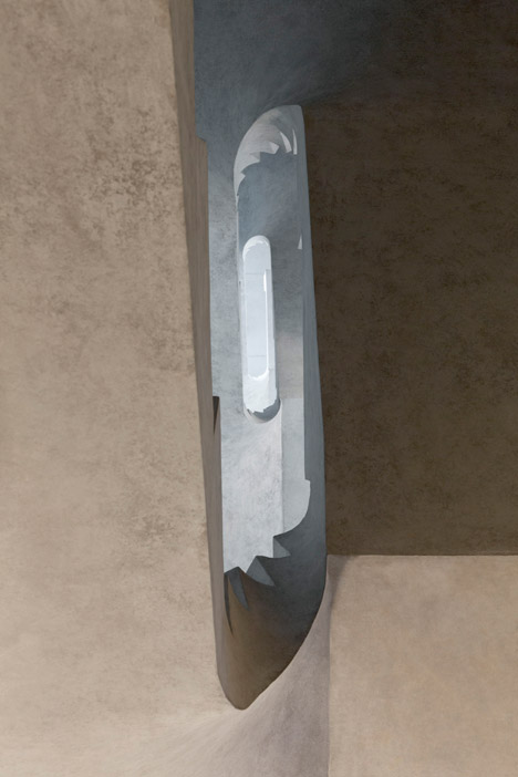 The A' House in Tokyo by Wiel Arets