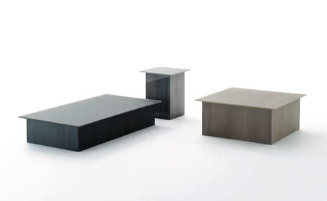Brushstroke collection by Nendo for Glas Italia