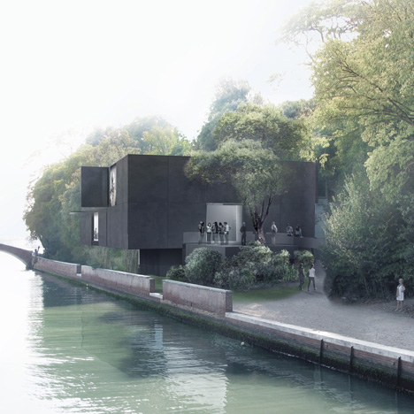 Australian Pavilion, Italy, by Denton Corker Marshall