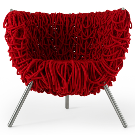 Vermelha chair by the Campana Brothers