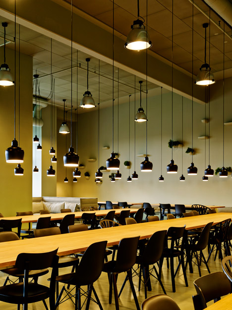 Vitra's Gehry's Building Canteen by Aurélie Blanchard Architect