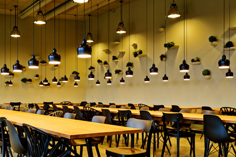 Vitra's Gehry's Building Canteen by Aurélie Blanchard Architect