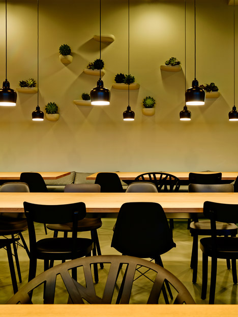 Vitra's Gehry's Building Canteen by Aurélie Blanchard Architect