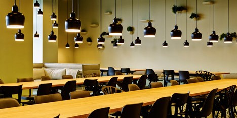 Vitra's Gehry's Building Canteen by Aurélie Blanchard Architect