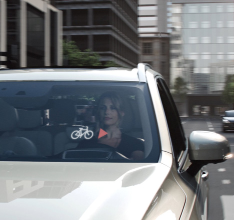 Volvo connected cycle helmet system
