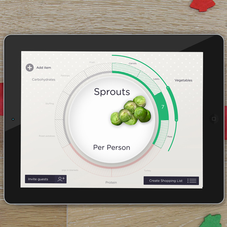Seymourpowell’s Waste-Free Christmas Dinner Maker is an app to tackle festive food waste