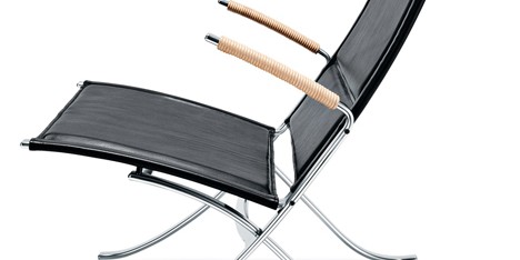 X Chair by Preben Fabricius and Jorgen Kastholm