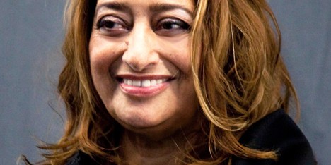 Zaha Hadid portrait by Giovanna Silva