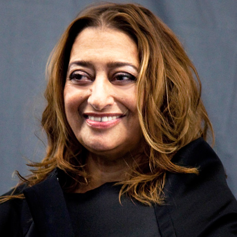 Zaha Hadid portrait by Giovanna Silva