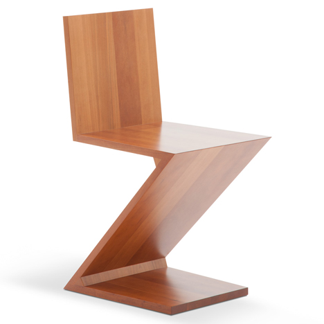 Zig-Zag Chair by Gerrit Rietveld