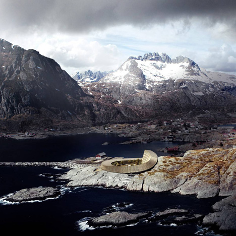 Lofoten Opera Hotel, Norway, by Snøhetta