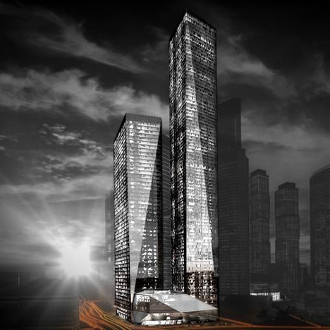 OKO, South Tower, Russia, by SOM