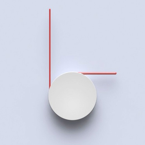 Tangent Clock by Scott Sullivan