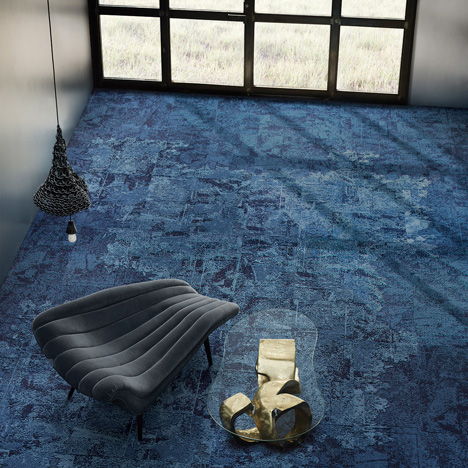 Net Effect carpet tile by David Oakey